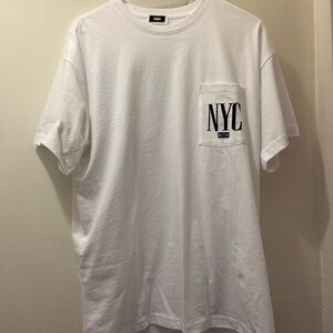 Kith White NYC Pocket Tee
